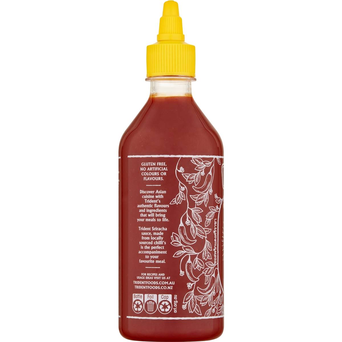 Trident Sriracha Hot Chilli Sauce 480ml