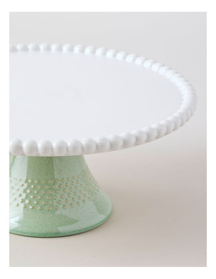 Garden Party Cake Dome in Green