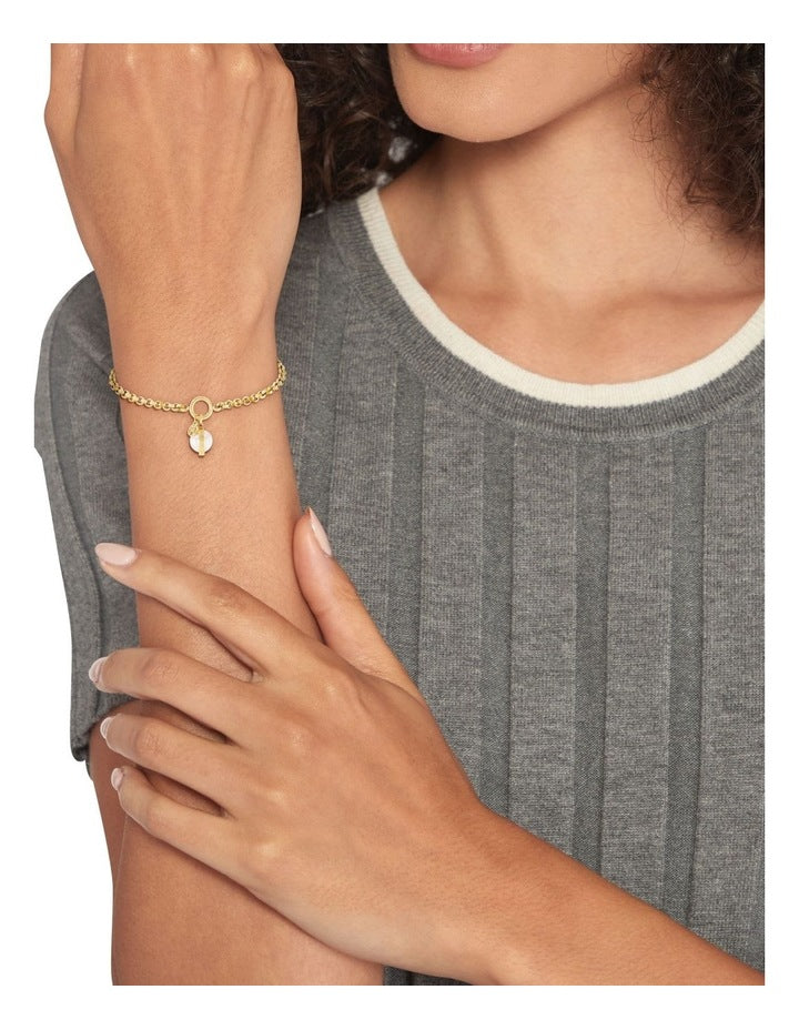 Pearl Chain Bracelet 2780765 in Gold