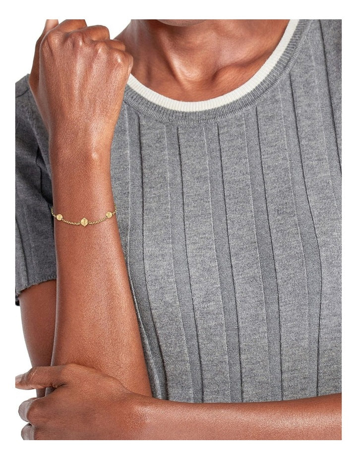 Steel Chain Bracelet 2780815 in Gold