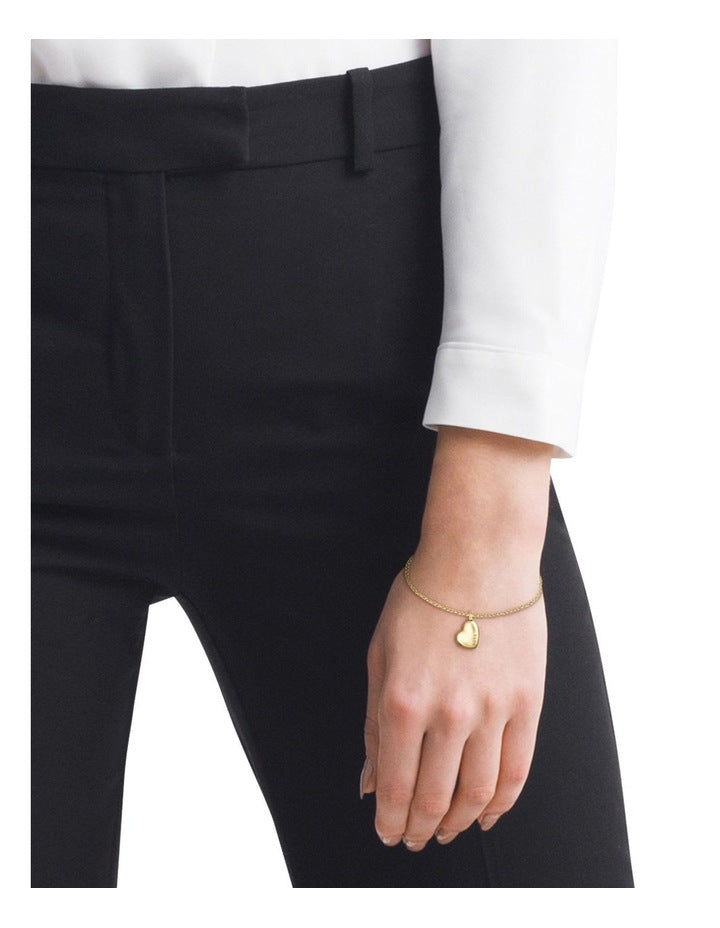 Steel Pendant Bracelet 1580595 in Gold