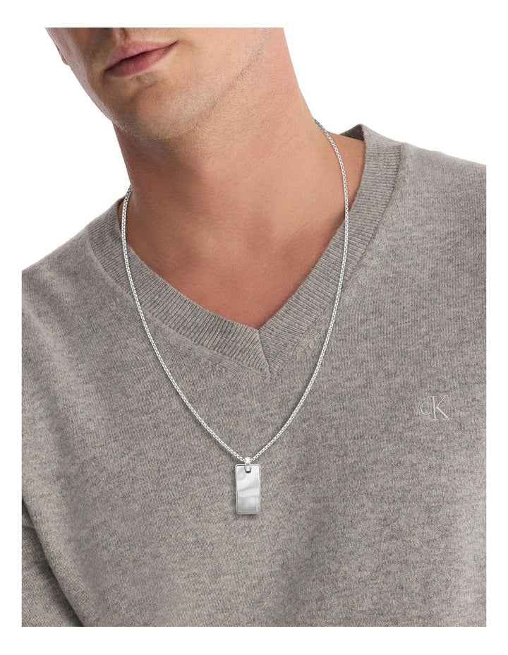 Stainless Steel Pendant 35100033 Necklace in Silver