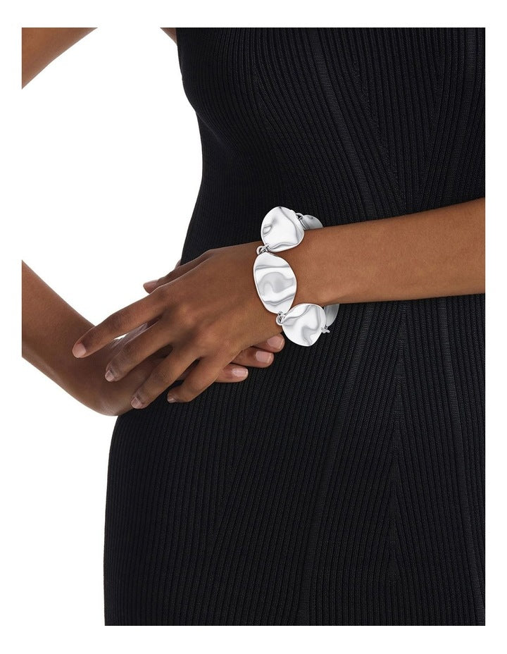 Stainless Steel Link 35000619 Bracelet in Silver