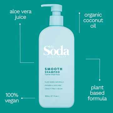 My Soda Smooth & Silky Shampoo For Frizz Prone Hair 800mL