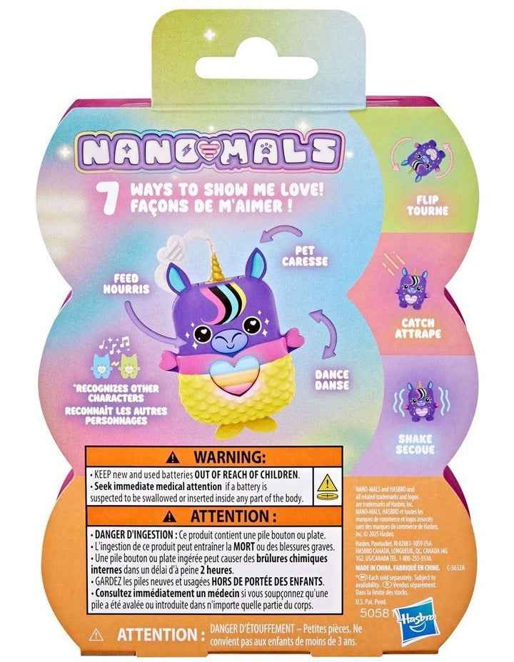 Hasbro Nano-mals Electronic Fidget Pets