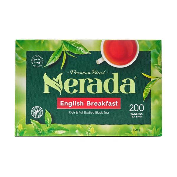 NERADA CUP OR POT TEA BAGS 200 PACK