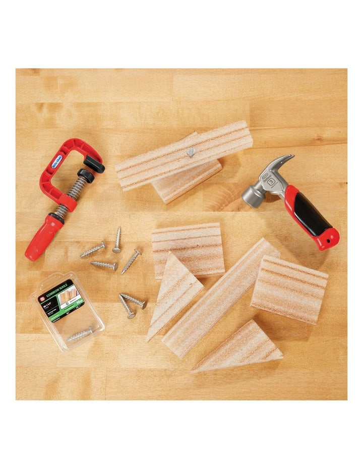 Creative Construction Hammer and Nail Set
