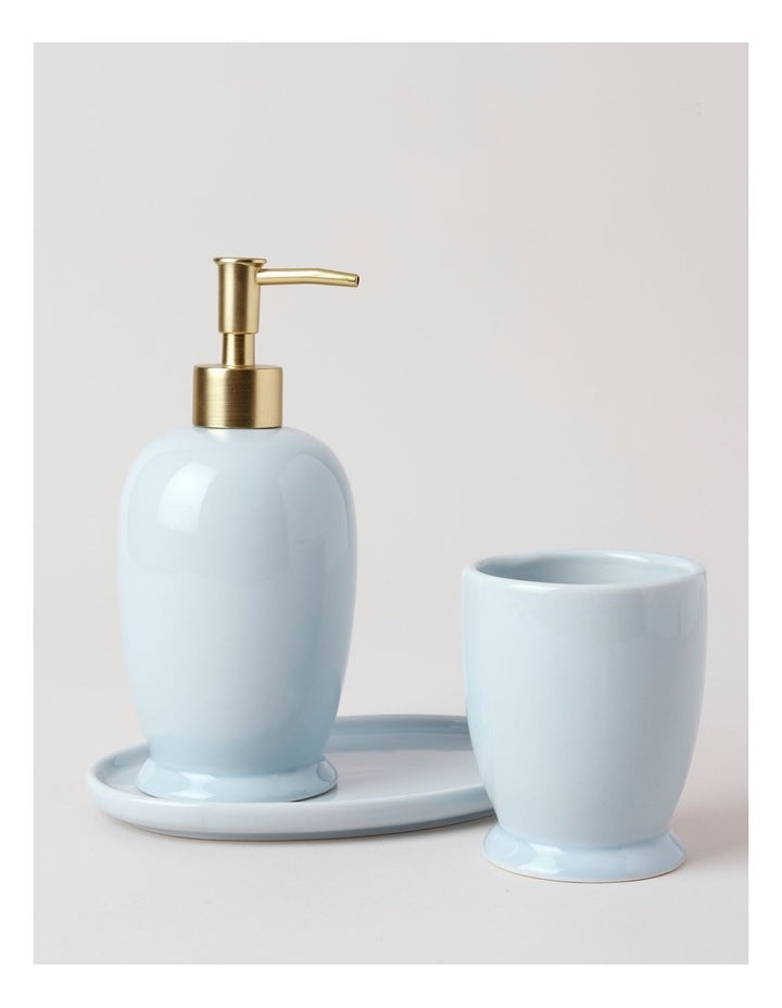 Meadow Bathroom Accessories in Blue