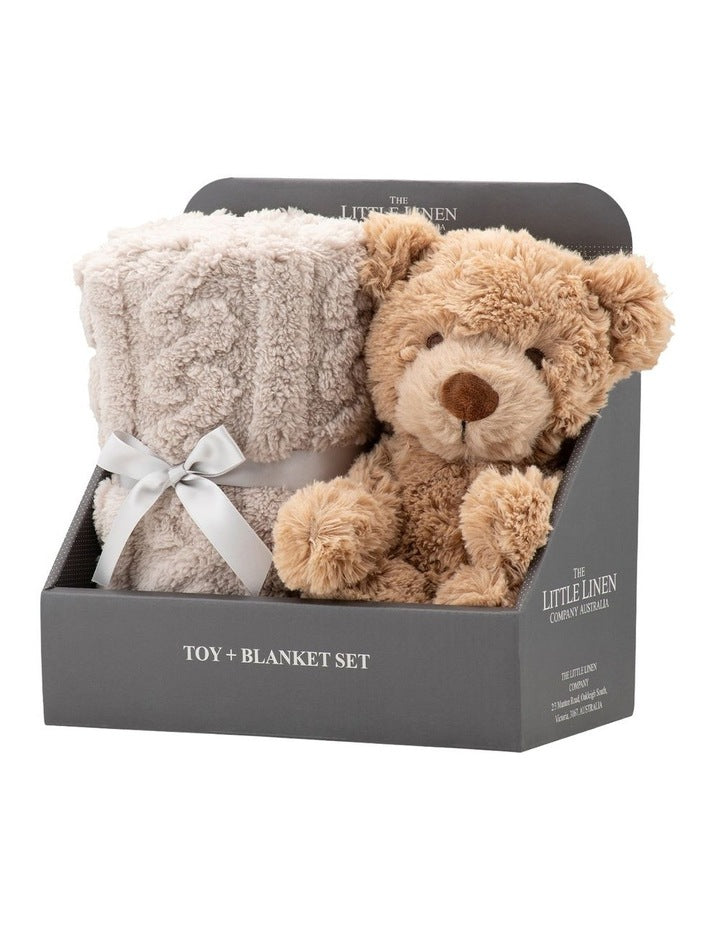 Willow Bear Plush Toy And Blanket