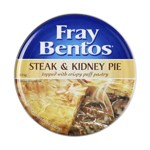 Steak & Kidney Pie with Puff Pastry