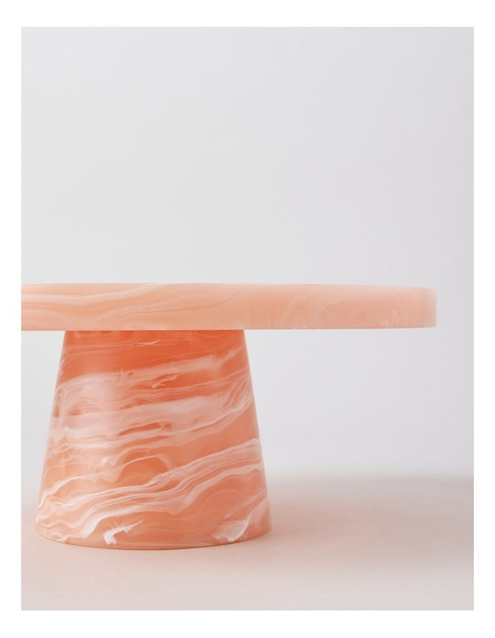 Pastel Brights Cake Stand in Peach