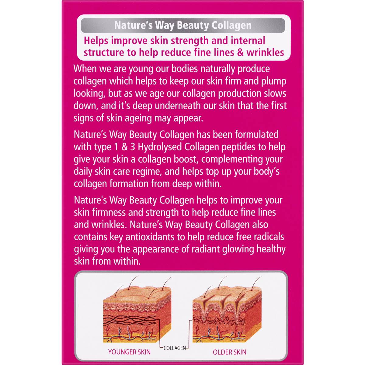 Nature's Way Beauty Collagen Tablets 120 pack