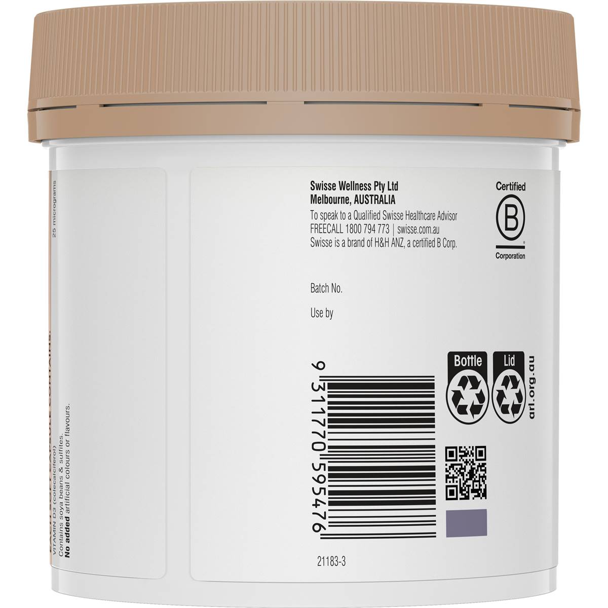Swisse Ultiboost Vitamin D Capsules 400 pack