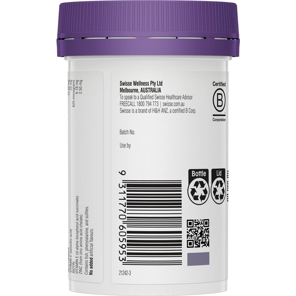 Swisse Beauty High Strength Marine Collagen Tablets 60 pack