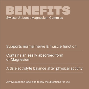 Swisse Ultiboost Magnesium Gummies 60 pack