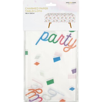 Whiz Pop Bang Charmed Paper Tablecloth each