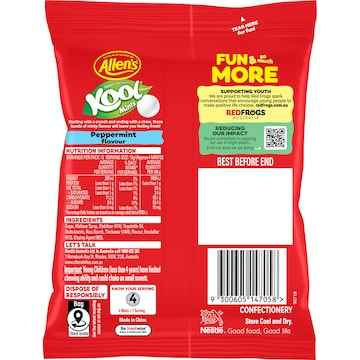 Allen's Kool Mints Lollies Bag 140g