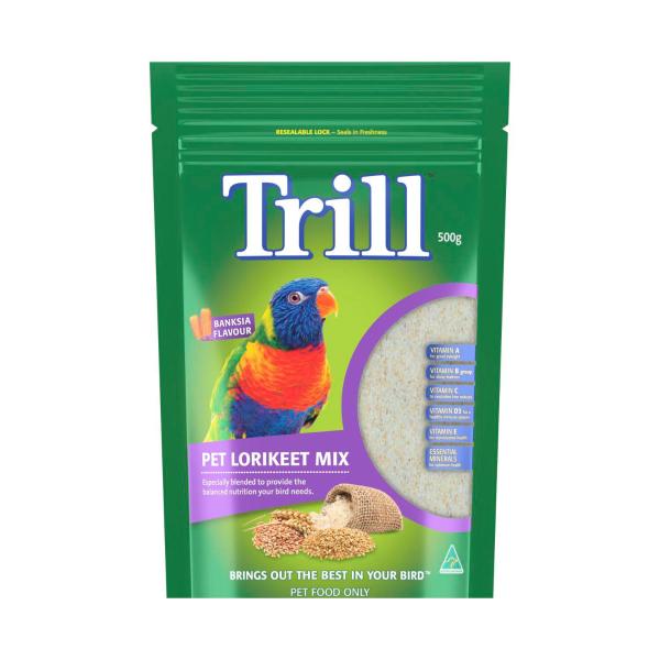 TRILL BIRD FOOD BANKSIA 500G POUCH