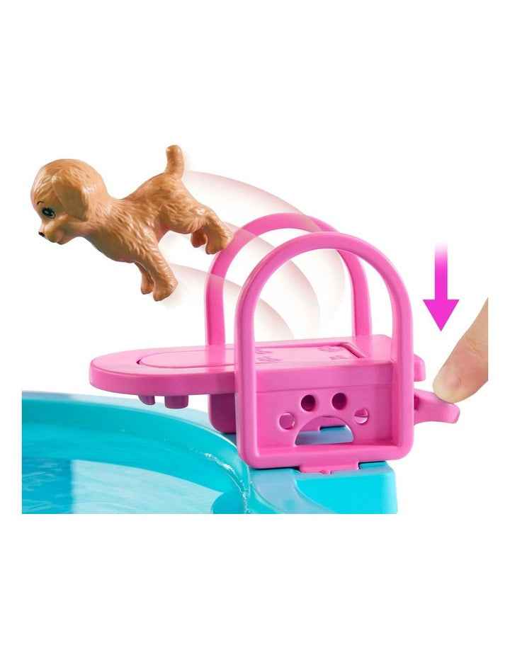 Dream Pool Playset with Slide & Bubbling Hot Tub