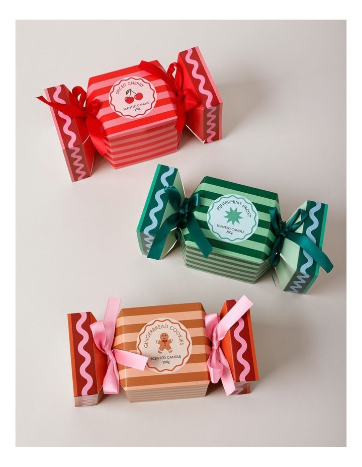 Holiday Magic Cherry Candle 200g in Pink