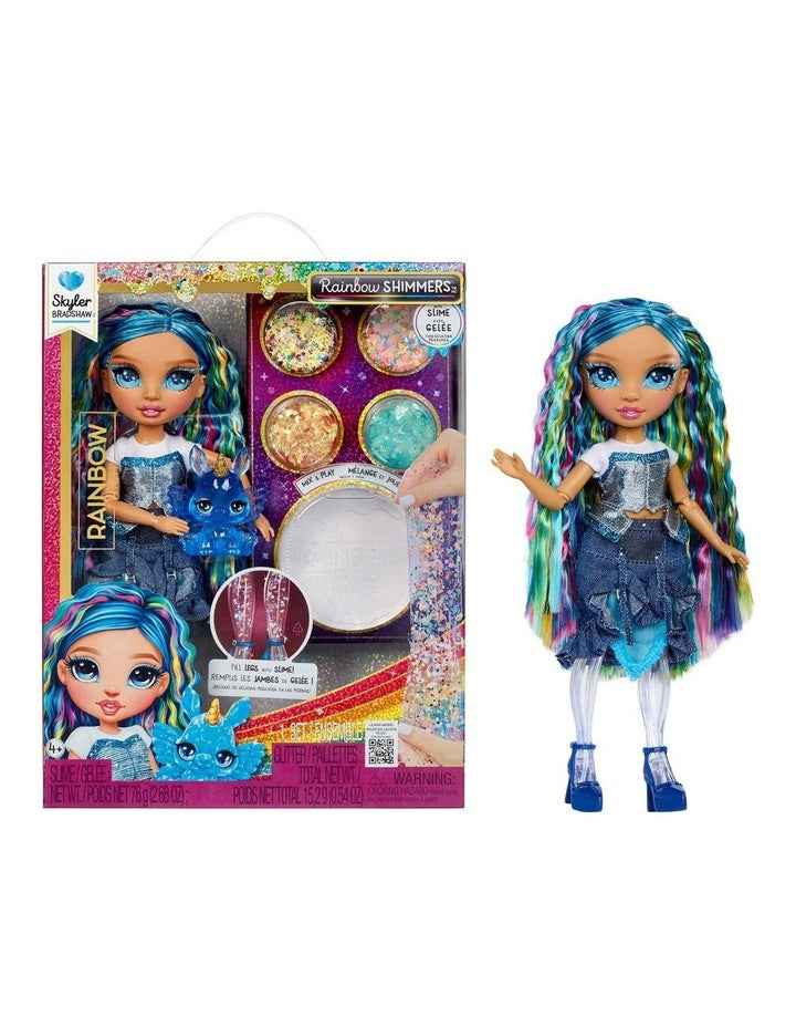 Rainbow Shimmers with Slime Fashion Doll