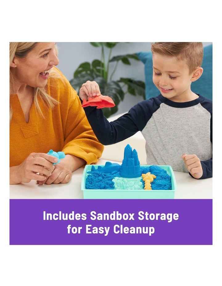 Sandbox Set with 1lb Blue Play Sand