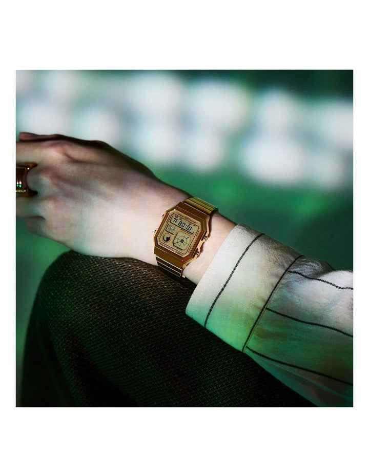 A130WEG-9A Watch in Gold