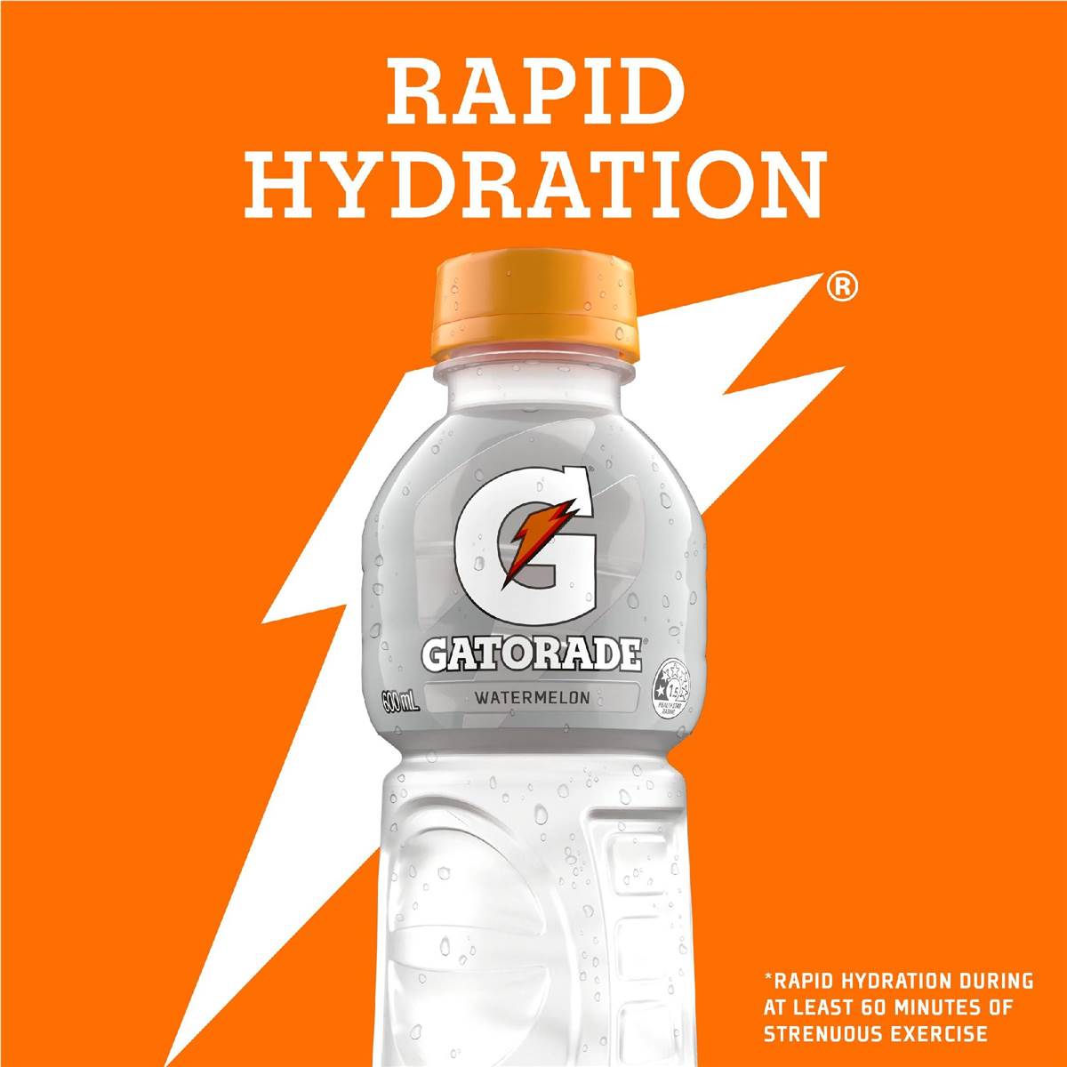 Gatorade Sports Drinks Watermelon Chill Electrolyte Hydration Bottle 600ml
