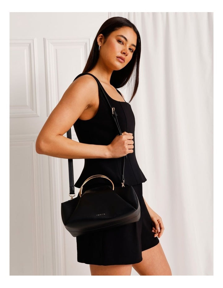 Misha Crossbody Bag in Black