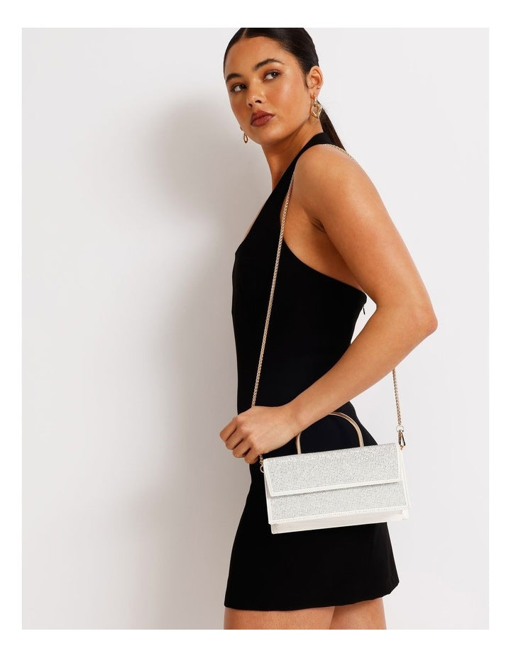 Queenie Crossbody Bag in White