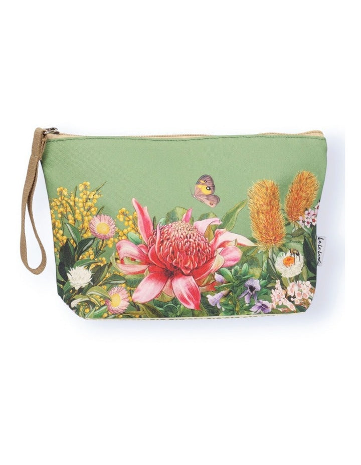 Botanical Blooms Travel Pouch in Multi