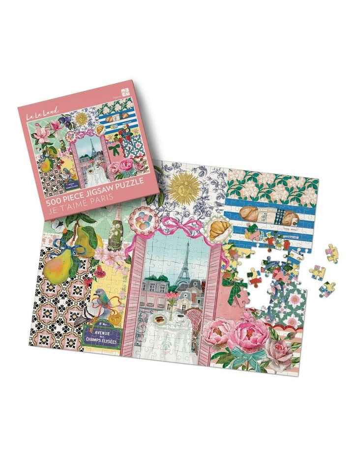 Je t'aime Paris Puzzle 500