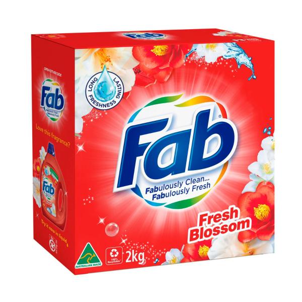 FAB ULTRA LAUNDRY POWDER SUNSHINE FRESH