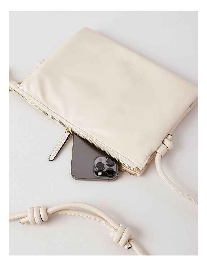 Detroit Crossbody Bag in White