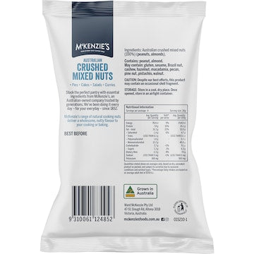 McKenzie's Crushed Mixed Nuts 120g