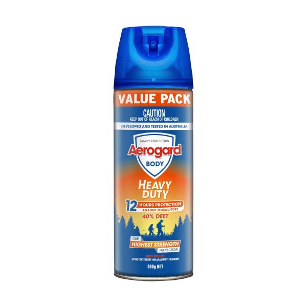 AEROGARD HEAVY DUTY PROTECTION 40% DEET 300GRAM