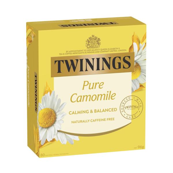 TWININGS HERBAL INFUSIONS:CAMOMILE:.:80 PACK