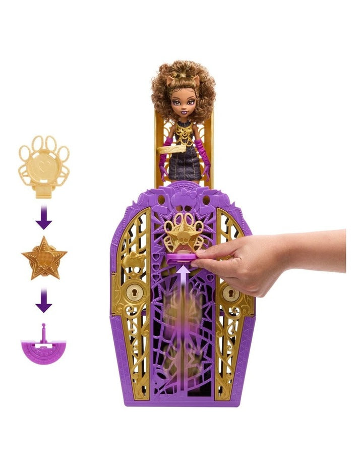 Monster High Skulltimate Secrets Hauntlywood Mysteries Clawdeen Wolf Doll