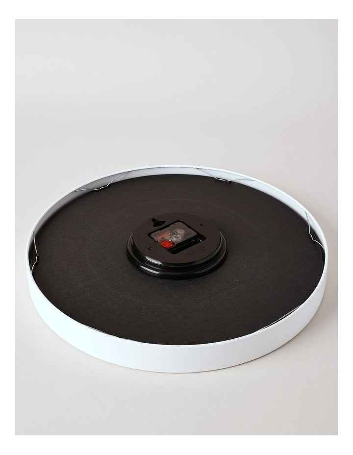 Tatum Clock 40cm in White