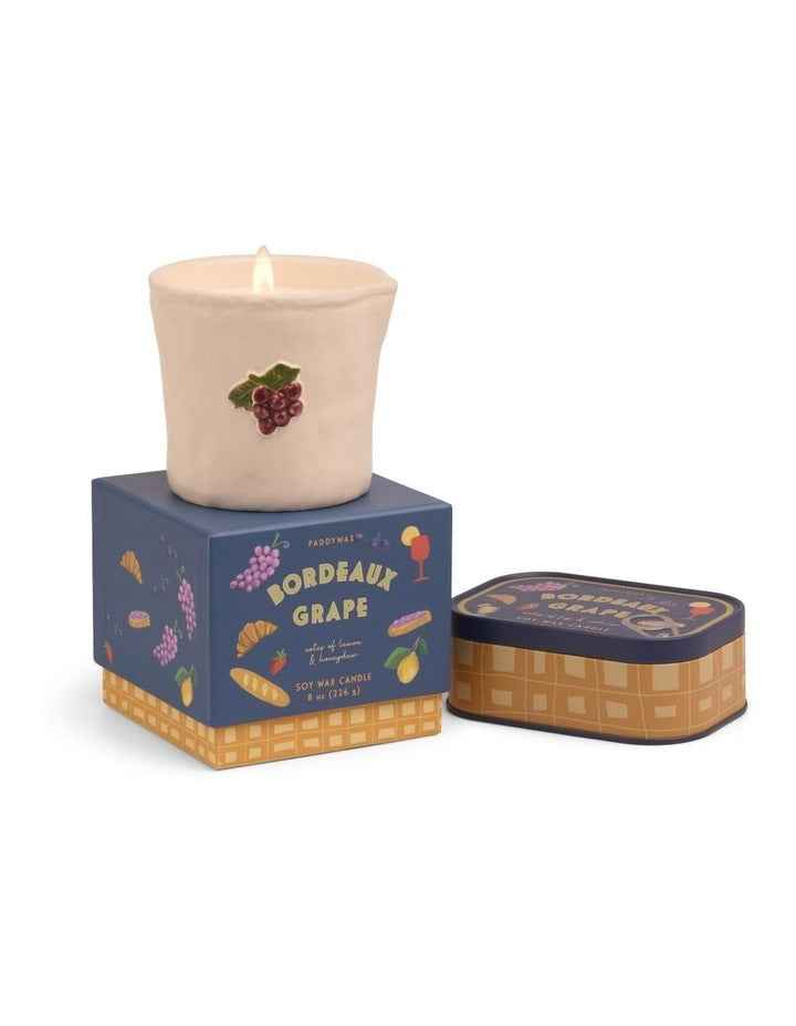 Bistro Printed Bordeaux Grape Tin