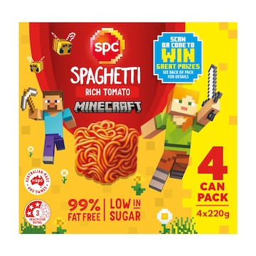 SPC Spaghetti Rich Tomato 220g x 4 pack