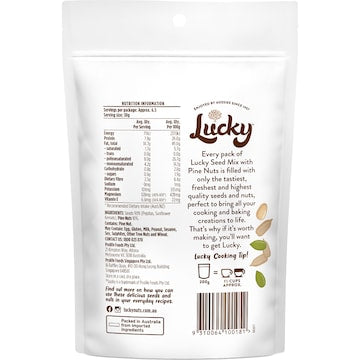 Lucky Natural Seed Mix With Pine Nuts 200g