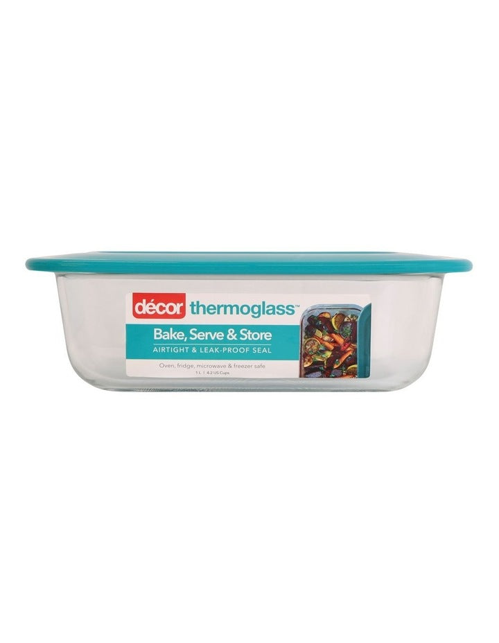 Thermoglass Realseal Oblong 1L in Clear