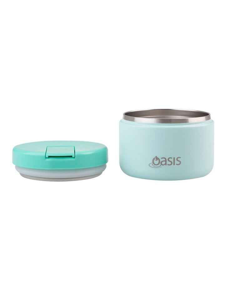 Stainless Steel Double Wall Insulated Food Flask 300ml in Mint