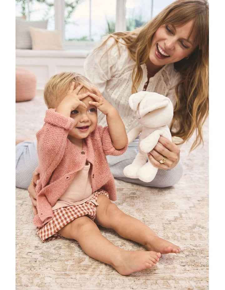 Flora bunny Handheld Peek-a-Boo Plush