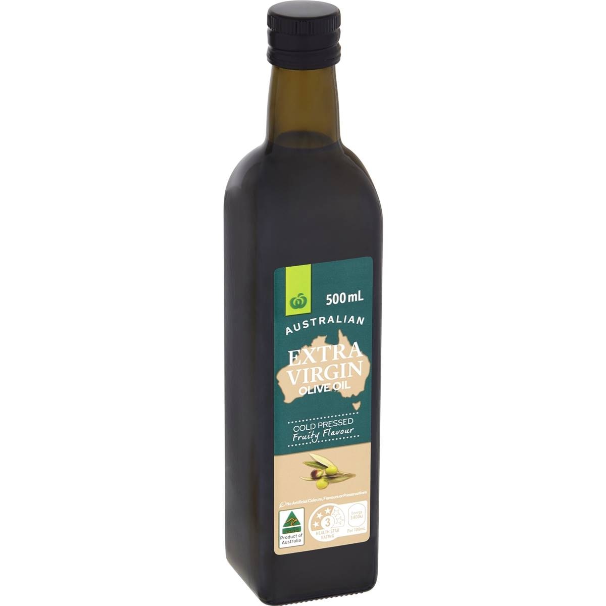 Woolworths Extra Virgin Olive Oil 500ml