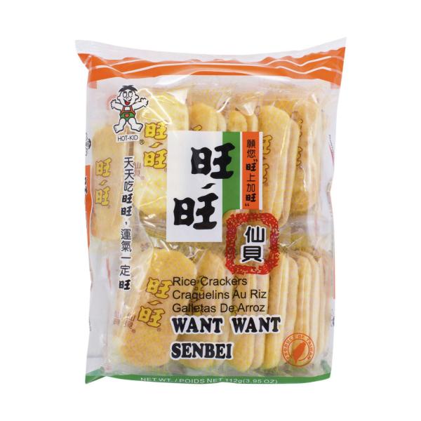 HOT KIDS WANT WANT RICE CRACKER SENBEI 112G