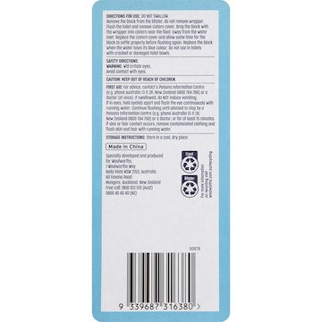 Strike Blue Toilet Cleaner Cistern Blocks 2 pack