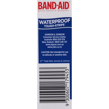 Band-Aid Waterproof Tough Strips 20 pack