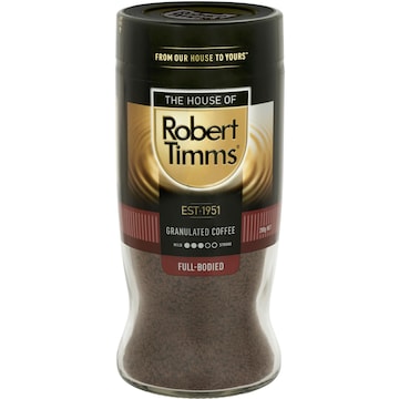 Robert Timms Premium Full-Bodied Granulated Coffee 200g
